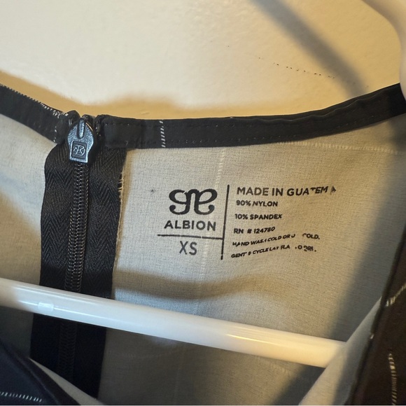 Albion windowpane black going places dress women's‎ size XS - Picture 4 of 4